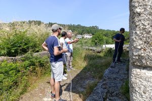 Trabalho de campo em S. João de Calvos, junho 2025